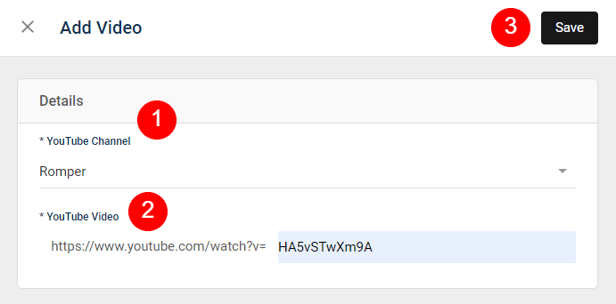 Add YT to Reports